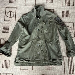 Free People shirt jacket